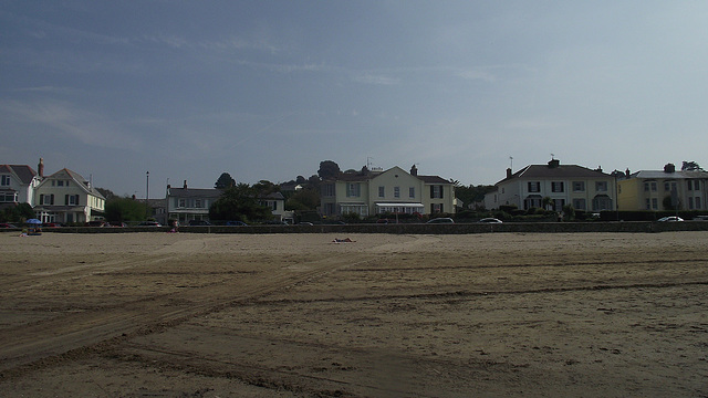 The clear beach