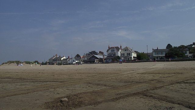 More of the lovely houses on the beach front