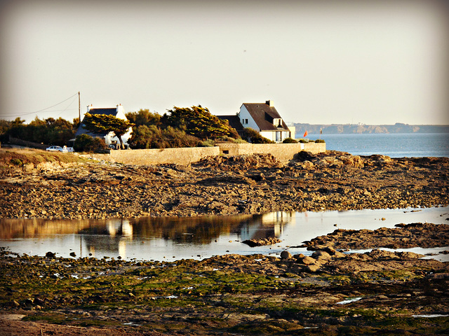 reflets du soir,