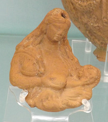The Goddess Isis with her Son Harpocrates in the British Museum, April 2013