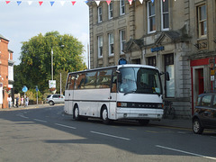 DSCF5904 Setra S210H coach in Oakham - 10 Sep 2014