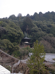 pagode Eikando dans les arbres