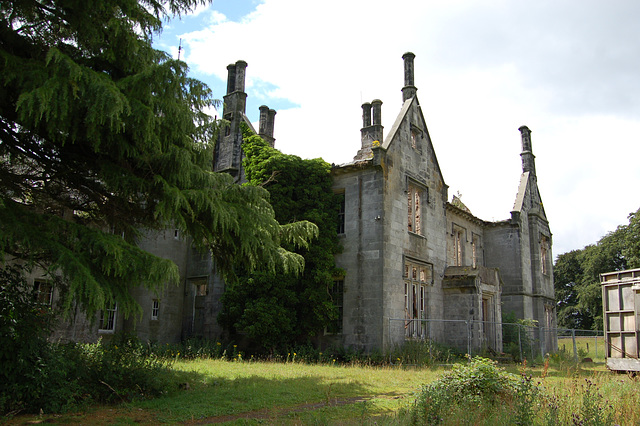 Entrance front, Lathallan House, Polmont. Stirlingshire