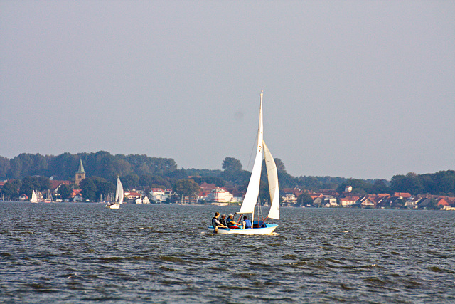 Segler vor Steinhude