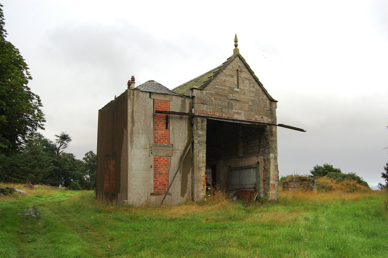 Service range of Laws, Angus, Scotland