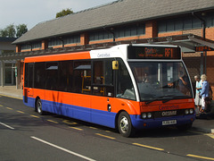 DSCF5898 Centrebus 252 (YJ56 AUO) in Oakham - 10 Sep 2014