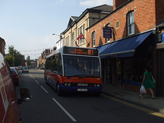 DSCF5900 Centrebus 252 (YJ56 AUO) in Oakham - 10 Sep 2014