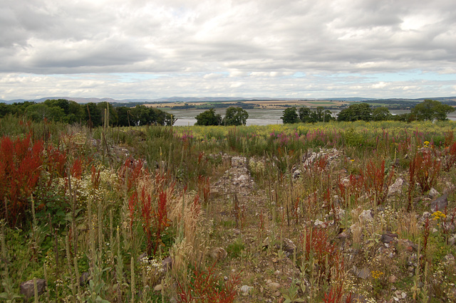 Site of Rossie Castle, Angus, Scotland