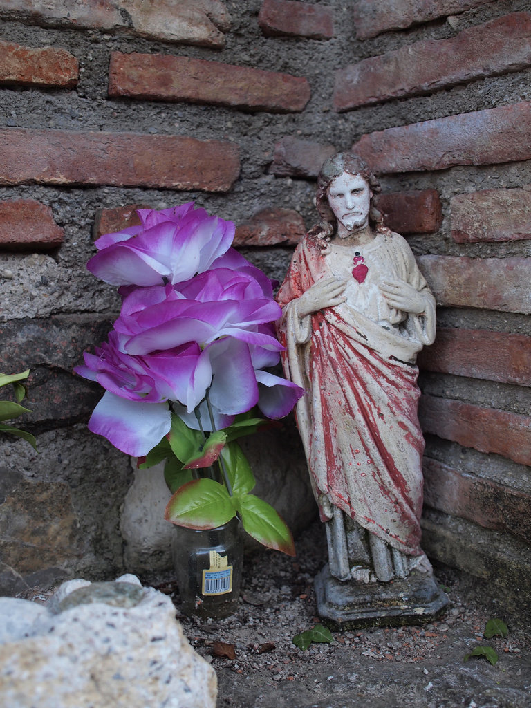 Jesus with Flower