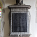 Memorial, St Andrew's Church, Kimbolton, Cambridgeshire