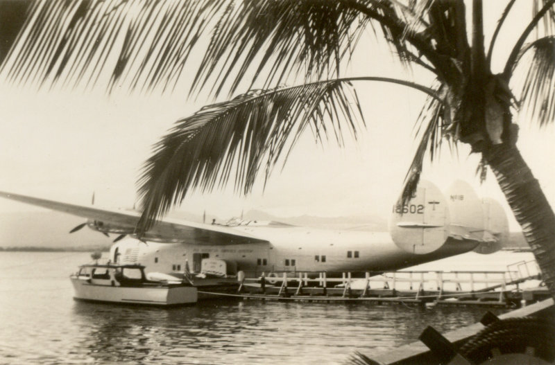 Boeing Clipper at Honolulu, March 12, 1939