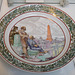 Russian Porcelain Plate from 1922 in the British Museum, May 2014