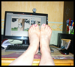 Christiane / Pieds sexy en folie - Sexy feet in delirium.