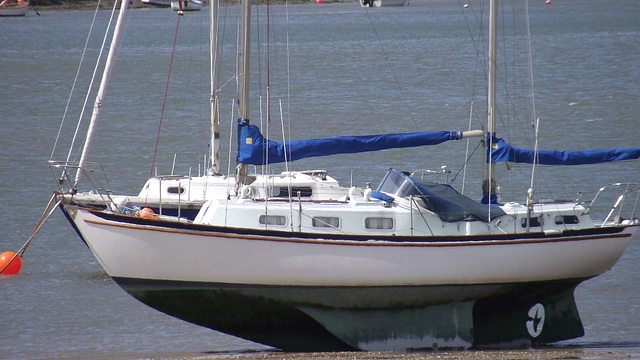 A very nice yacht standing proud