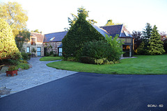 Resurfacing driveway: eight hours - laying crazy paving in Caithness slate: eight weeks, so far!