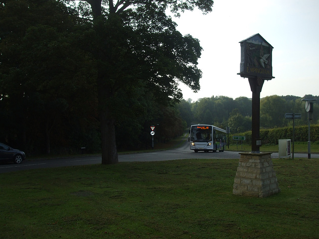 DSCF5876 Centrebus 506 (YX13 EJC) at Empingham - 10 Sep 2014