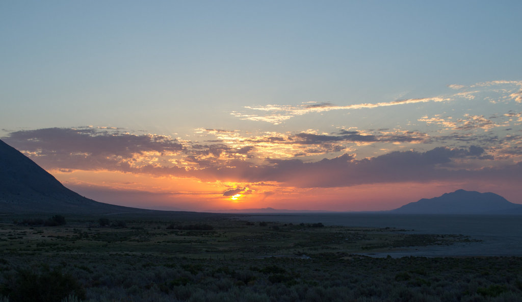 Black Rock Desert, NV sunrise  (0189)