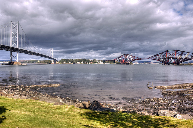 Forth Road Bridge & Forth Bridge