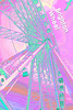 Brighton Wheel inverted with poster edges and pastel grad  - 18.10.2014