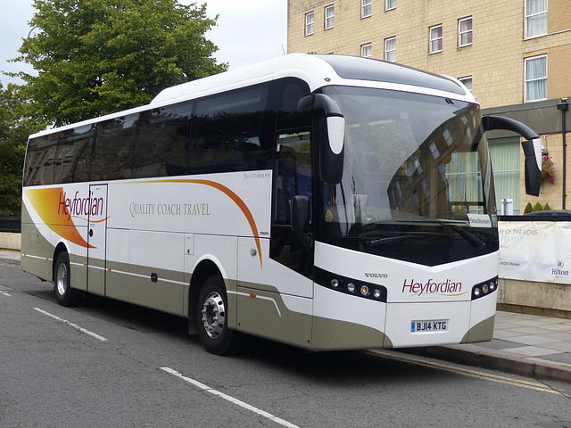 Heyfordian BJ14KTG in Bath - 21 August 2014