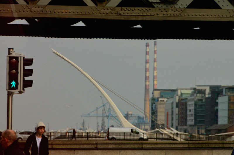 Looking towards Dublin Port