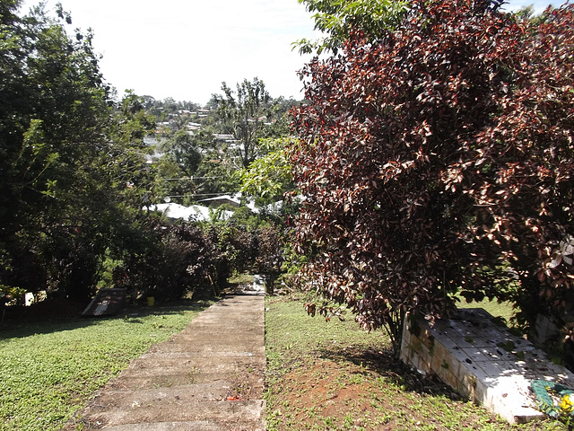 Cimetière insulaire / Islander cemetery.