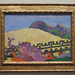 Sacred Mountain by Gauguin in the Philadelphia Museum of Art, August 2009