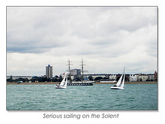 Sailing off Southsea - 27.9.2006