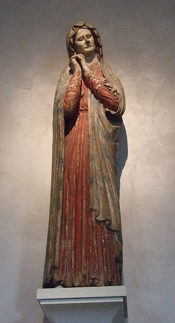 Mourning Virgin in the Cloisters, October 2010