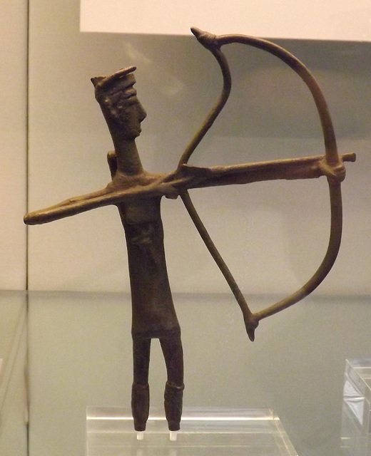 Bronze Votive Figure of a Warrior in the British Museum, May 2014