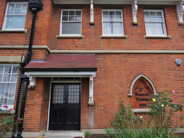 st.aldhelm's vicarage, edmonton, london