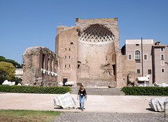 The Temple of Venus and Rome, July 2012