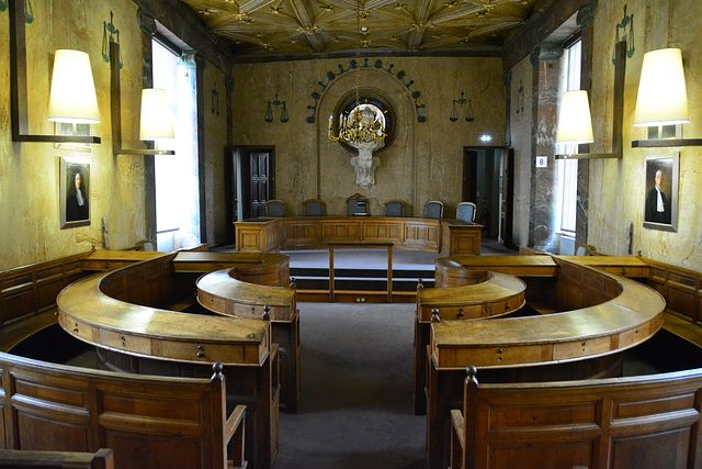 Bayeux 2014 – Old court of justice in the Musée d’Art et d’Histoire Baron Gérard