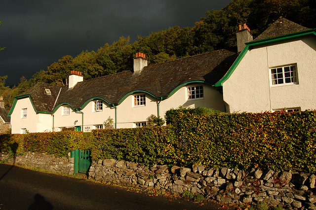 Glenlyon Estate housing, Fortingall, Perthshire, Scotland