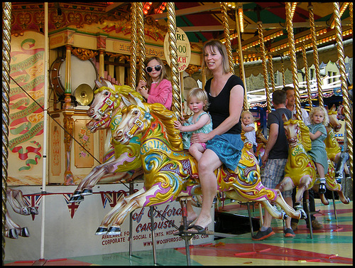 galloping horse roundabout