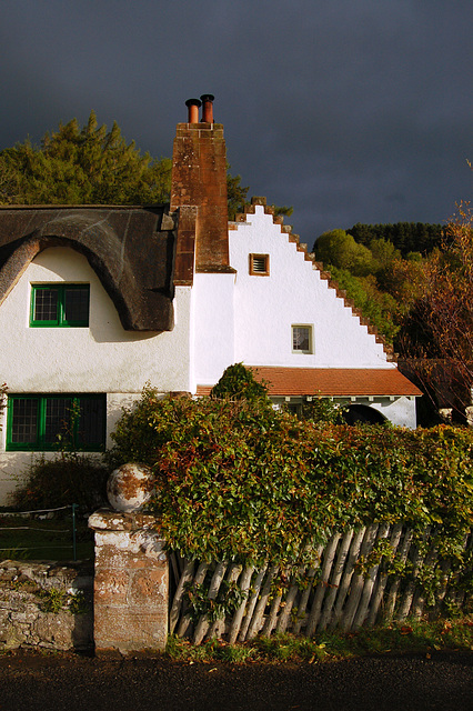 Glenlyon Estate housing, Fortingall, Perthshire, Scotland