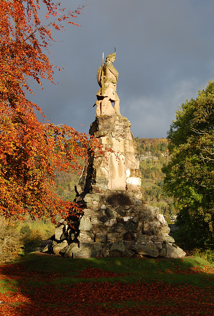 Black Watch Memorial, Aberfeldy, Perthshire