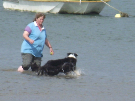 I don't know who was enjoying themselves more