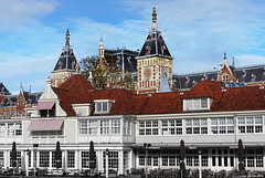 Amsterdam Centraal Station + Koffiehuis