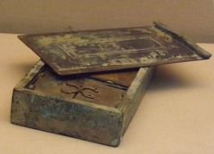 Bronze Medicine Box in the British Museum, April 2013