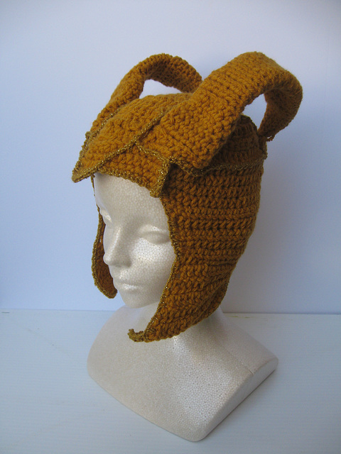 Crocheted Loki hat