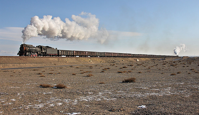 Cold desert steam