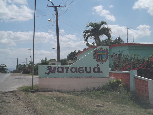 Entering Matagua.....