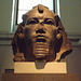 Head from a Colossal Statue of King Amenemhat III in the British Museum, May 2014