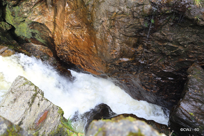 Falls on The River Braan at The Rumbling Bridge Falls on The River Braan at The Rumbling Bridge