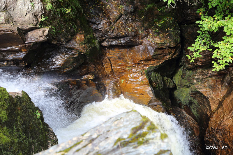 Falls on The River Braan at The Rumbling Bridge