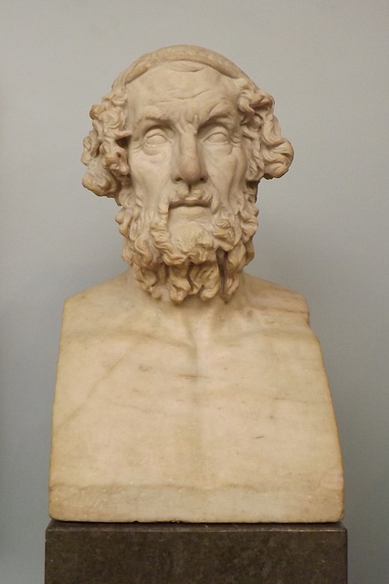 Homer in the British Museum, May 2014