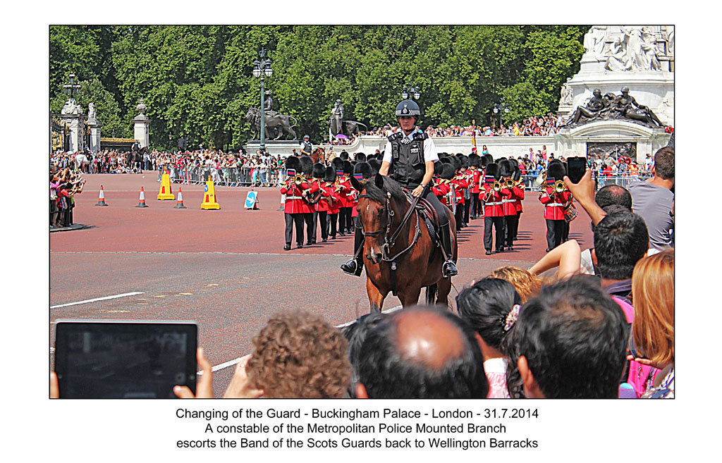 Changing of the Guard - London - 31.7.2014