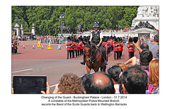 Changing of the Guard - London - 31.7.2014