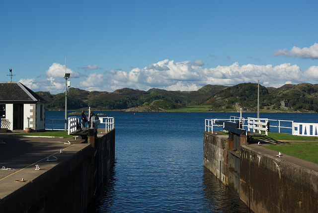 Crinan Canal to the sea